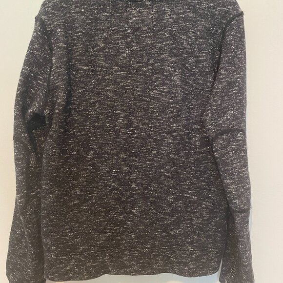 BOSS ORANGE Thick Cardigan Sweater Jacket - black and white, pockets - Picture 7 of 10